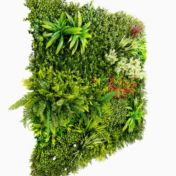 Mur vegetal artificiel Prairie Color au M²