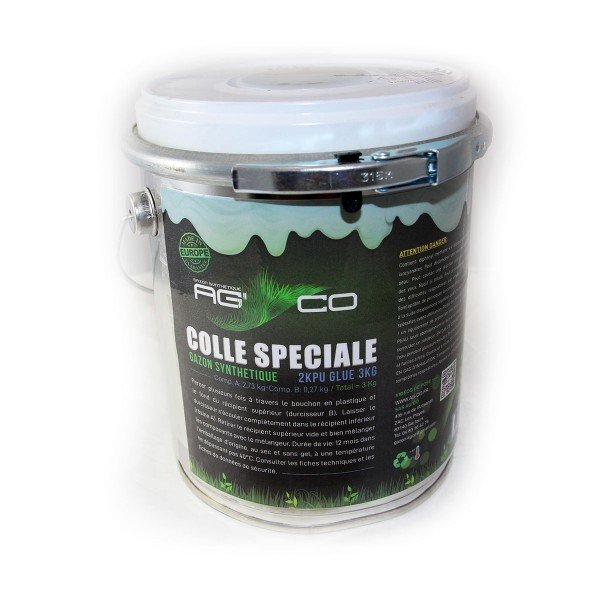 Pot de colle gazon synthétique de 3kg